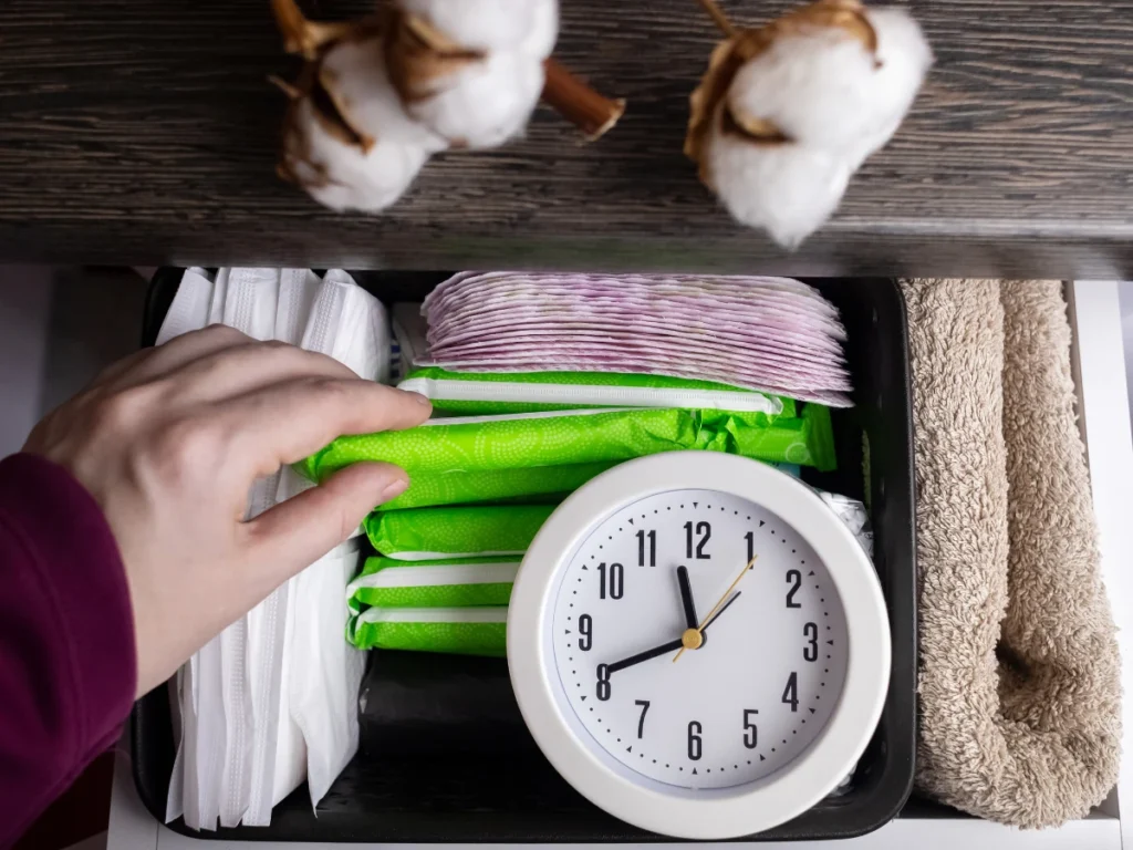 primera menstruación